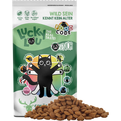 Lucky Lou Senior divljač suha hrana za mačke 340 g