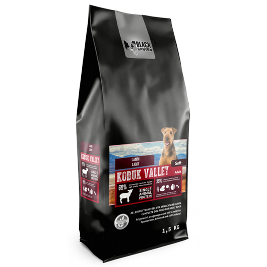 Black Canyon Kobuk Valley poluvlažna hrana za odrasle pse 1.5 kg