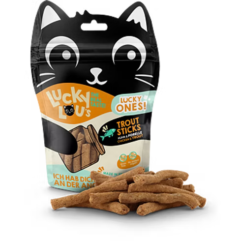 Lucky Lou Stick mekani štapići za mačke, piletina i pastrva, 50 g