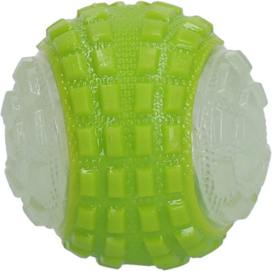 Dog Comets Glow loptica za pse koja svijetli u mraku zelena