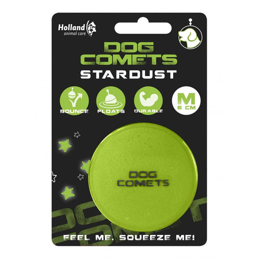 Dog Comets Stardust tvrde loptice za pse zelena