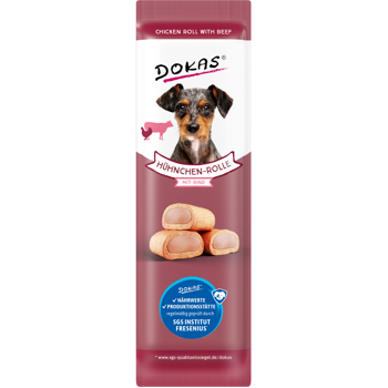 Dokas punjene mekane poslastice za pse piletina i govedina