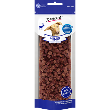 Dokas Mini mesne trening poslastice za pse jelen 70 g