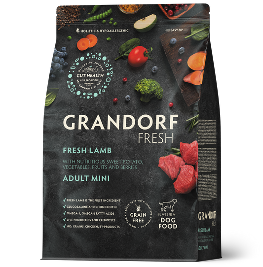 Grandorf Fresh Mini Janjetina suha hrana za pse malih pasmina 1 kg