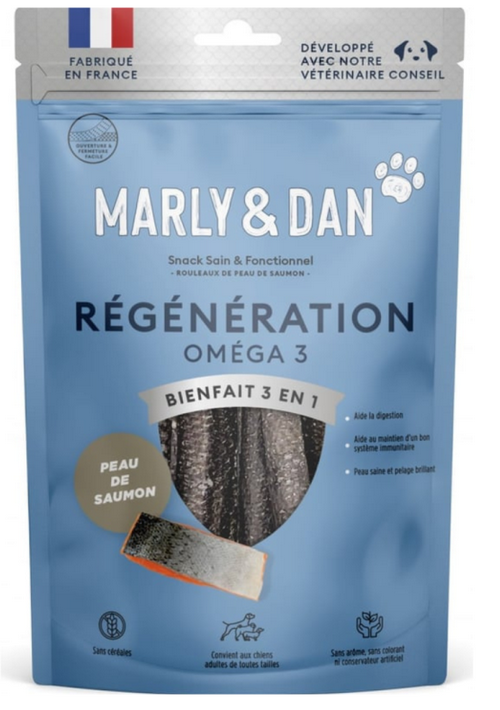 Marly and Dan Regeneration, žvakalice za pse od lososa