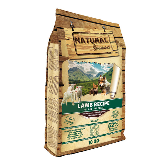 Natural Greatness Janjetina monoprotein hrana za pse 10 kg