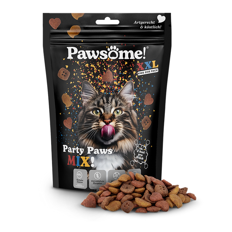 Pawsome Crunchy Party Mix Xl poslastice za mačke