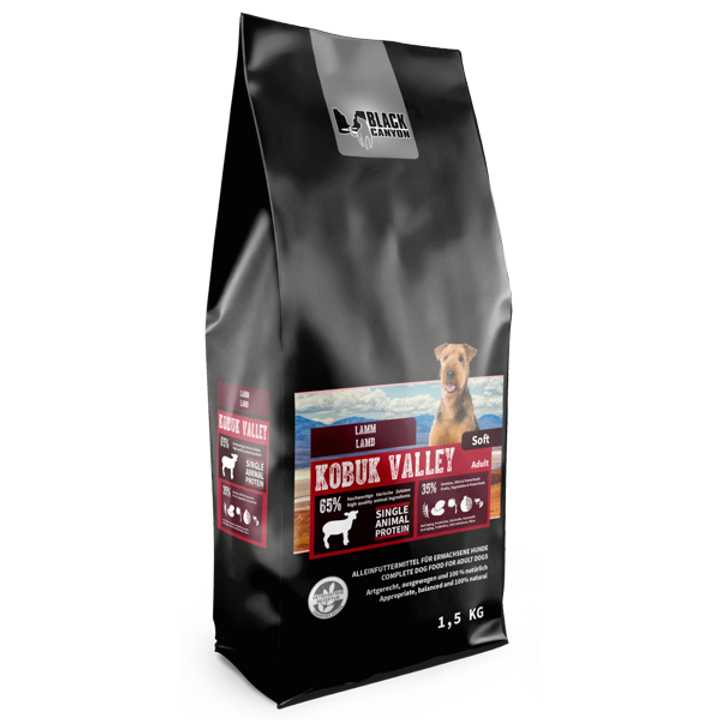Black Canyon Kobuk Valley poluvlažna hrana za odrasle pse 1.5 kg