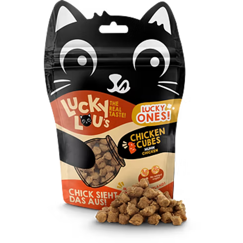 Lucky Lou Puffs mesne poslastice za mačke, piletina 80 g