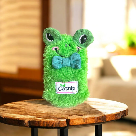 AFP Cat Sock Catnip igračka za mačke s mačjom metvicom Frog