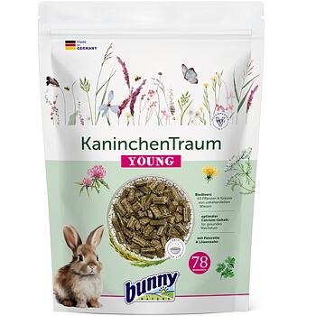 Bunny Nature RabbitDream Young 600 g hrana za patuljaste kuniće do 6 mjeseci