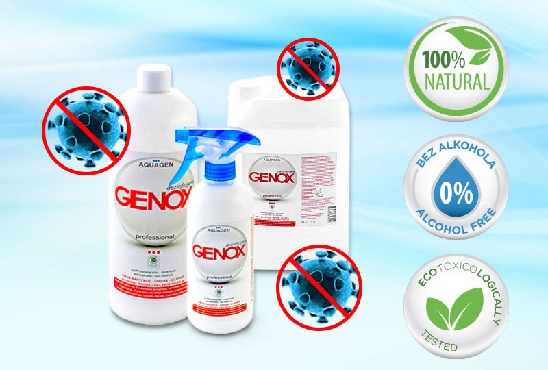 Genox dezinficijens protiv virusa, bakterija i gljivica
