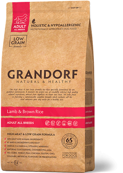 Grandorf Janjetina suha hrana za odrasle pse 10 kg