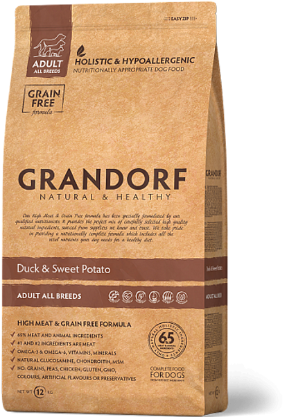 Grandorf Patka suha hrana za odrasle pse 10 kg