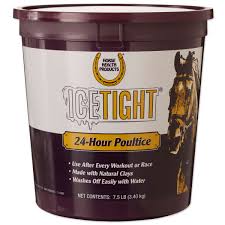 Ice Tight Poultice hladni oblog od gline za konje, 3.41 kg kanta