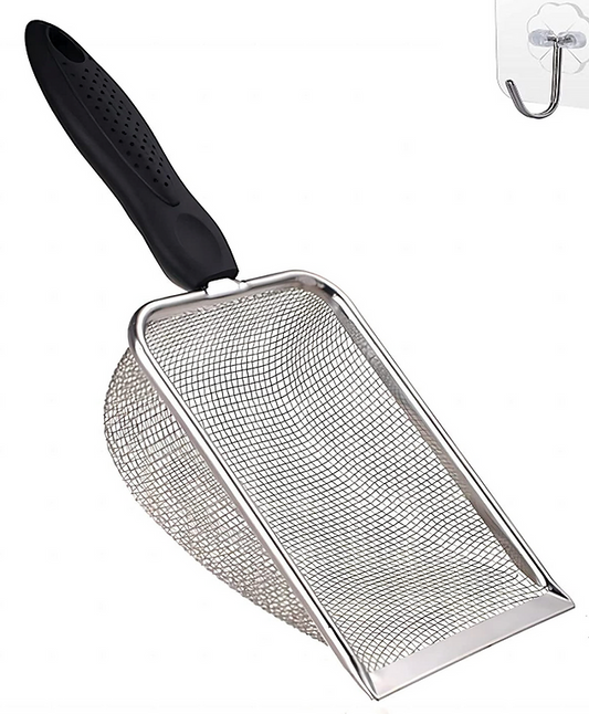 Metalna lopatica za čišćenje kutije s pijeskom (wc za mačke)