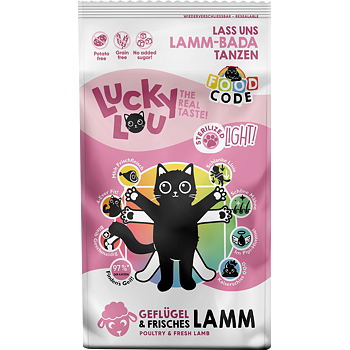 Lucky Lou Light&Fit janjetina suha hrana za sterilizirane mačke 1.7 kg