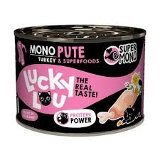 Lucky Lou  puretina i neven monoprotein mokra hrana za mačke 200 G