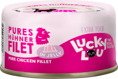 Lucky Lou Pileći file u želeu,mokra hrana za mačke 70 g