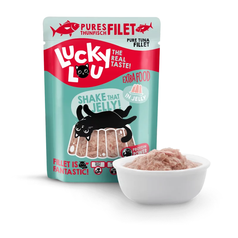 Lucky Lou Tuna fileu želeu,mokra hrana za mačke 70 g