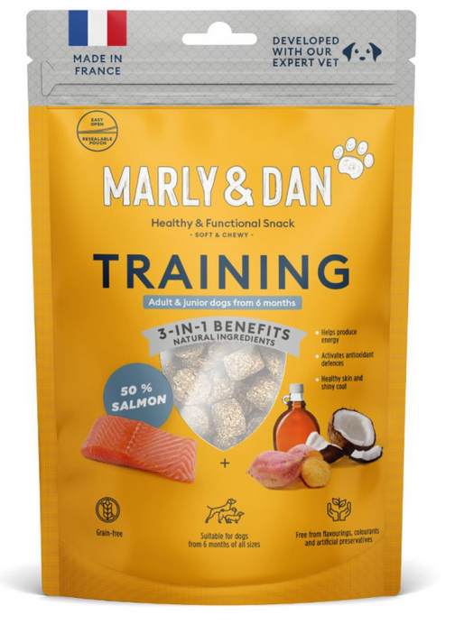 Marly and Dan trening poslastice za pse od lososa