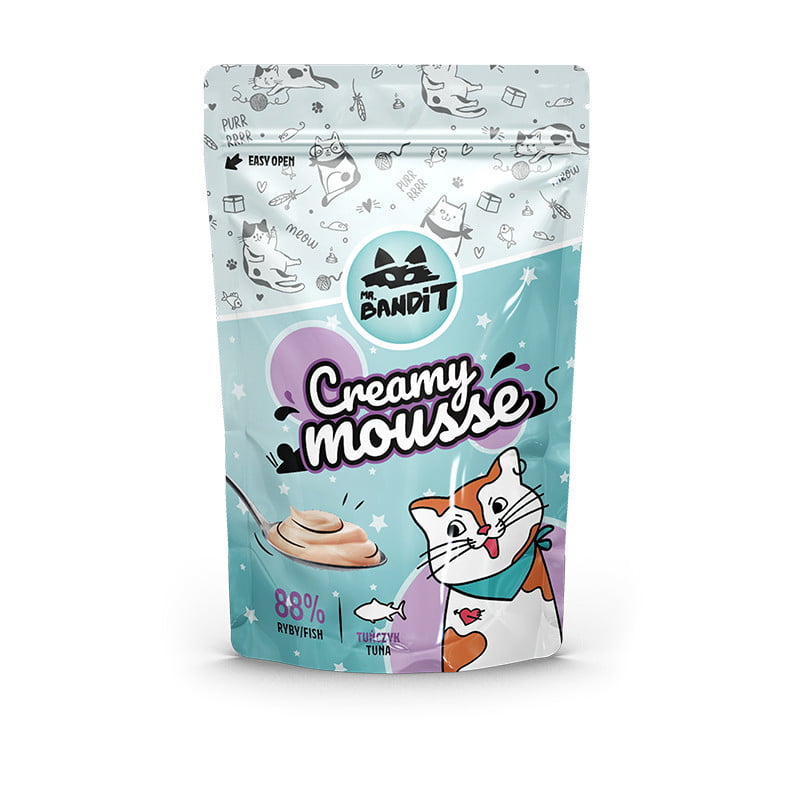 Mr.Bandit Cat Creamy Mousse tekuća poslastica za mačke,60 g