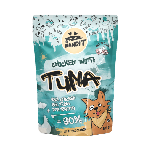 Mr.Bandit mokra hrana za pse s 90% mesa, piletina i tuna