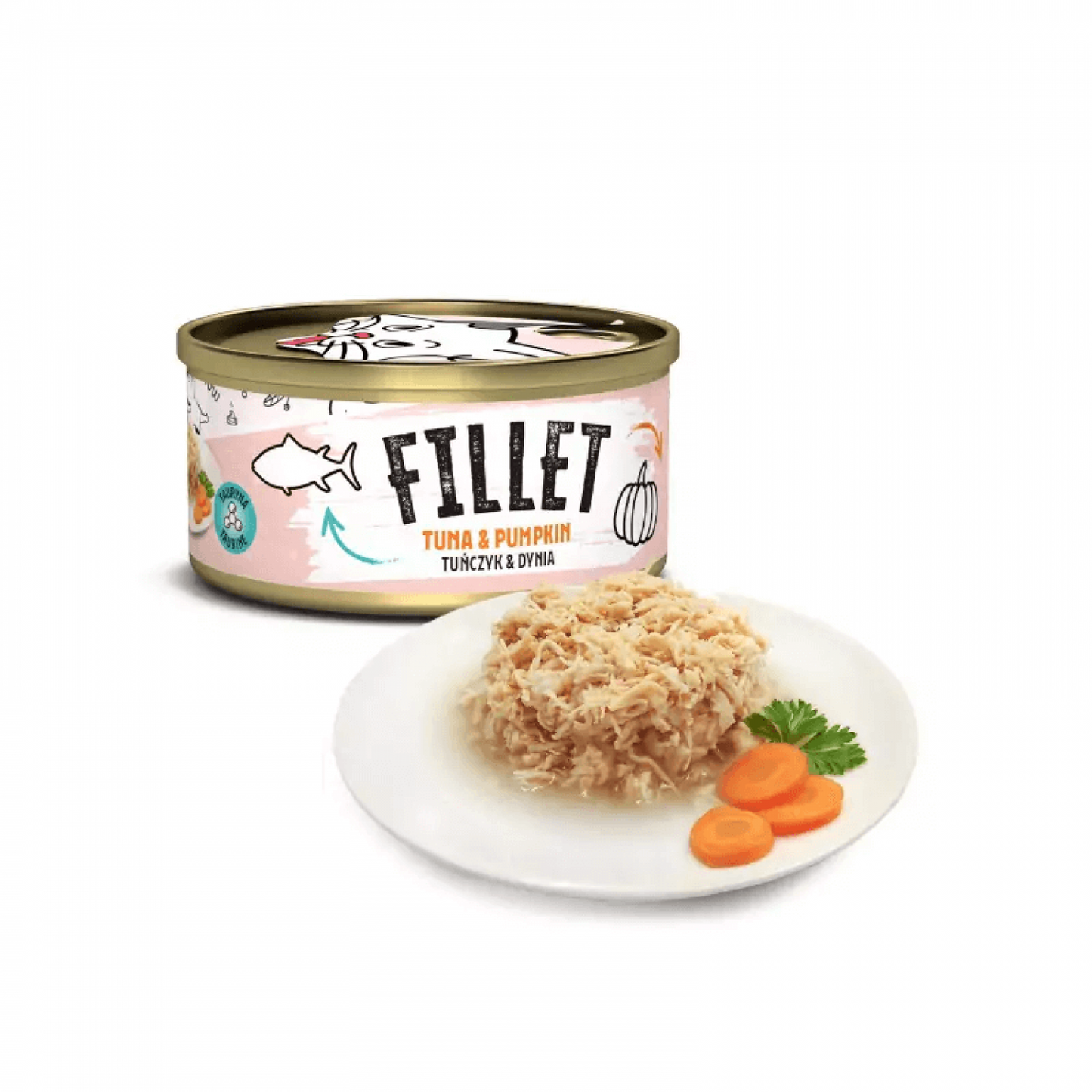 Mr. Bandit Cat filet, dopunska vlažna hrana za mačke, 80 g