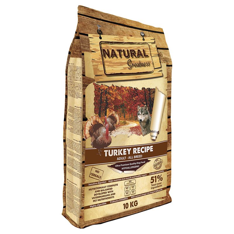 Natural Greatness Puretina suha hrana za pse svih dobi 10 kg