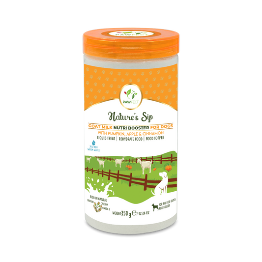 Pawfect Topper Kozje mlijeko za pse s bundevom i jabukom,120 g