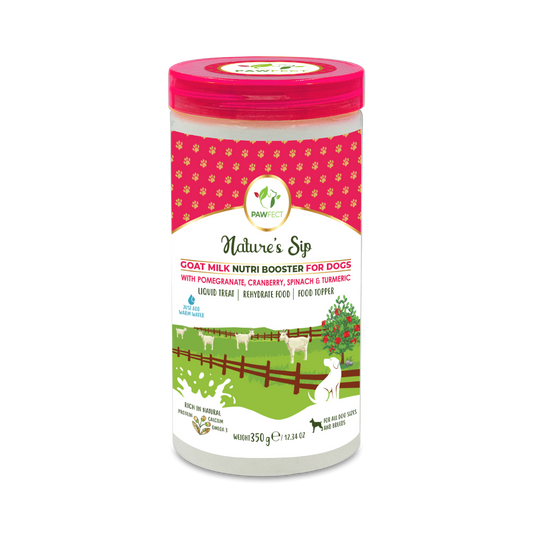 Pawfect Topper Kozje mlijeko za pse s brusnicom i narom,120 g