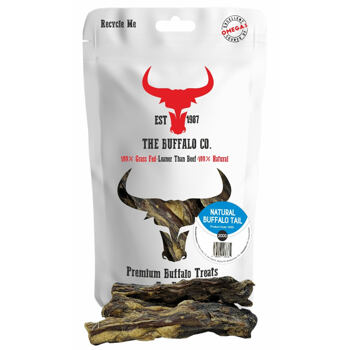 The Buffalo sušeni repovi bizona, hipoalergena poslastica za pse 200 g